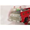 Image 7 : Two large Tonka fire trucks including 33" truck and trailer