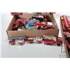 Image 2 : Selection of die cast cars and trucks including Matchbox, Majorette, Ertl etc.