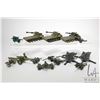 Image 1 : Selection of Mecanno Dinky army toys including three tanks, note: two missing tracks and eleven cann