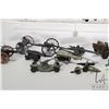 Image 3 : Selection of collectible cannons including cast metal and pressed steel plus Solido tank and a Lesne