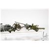 Image 6 : Selection of collectible cannons including cast metal and pressed steel plus Solido tank and a Lesne