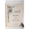 Image 7 : Faust von Goethe( Poems of Faust) Illustrated. Decorative hardboard covers and embossed gold and bla