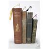 Image 2 : Four collectible books including " The Works of Robert Burns; with an account of his life, and a cri