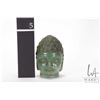 Image 2 : Green carved jadeite Tibetan Buddha head 4 1/2"