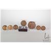 Image 1 : Seven bronze medallions including 1935 Sports medallion from Budapest, Hungarian Jos. Card Mindszent