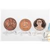 Image 2 : Eight medallions and one Franklin Mint sterling silver 1968 mini coin, Abraham Lincoln- Gallery of G