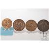 Image 8 : Eight medallions and one Franklin Mint sterling silver 1968 mini coin, Abraham Lincoln- Gallery of G