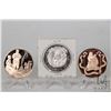 Image 2 : Canada Commemorative 1871-1971 British Columbia silver medal and two bronze Christmas collector coin