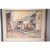 Image 2 : Artist Christiaan Nice '77 ( South Africa) framed acrylic on board painting, labeled on verso "Distr