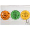 Image 2 : Eleven pieces of mid century glass enamel on copper by artisan Hank and Diny Frugte including two sc