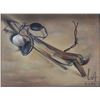 Image 2 : Dutch artist Cor ter Brugge (1924-2006) signed oil on board still-life, 7" X 9". Note: Artwork canno