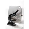 Image 1 : Vintage German made Leitz Wetzlar microscope with fitted hard case