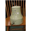 Image 1 : Radium Ore Revigator stoneware water jug, note: lid has been repaired, 12" in height