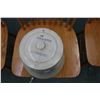 Image 2 : Radium Ore Revigator stoneware water jug, note: lid has been repaired, 12" in height