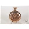 Image 3 : American Waltham, 7 jewel pocket watch, grade J, model 1890 with gilt 3/4 plate movement, serial no.