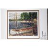 Image 2 : Triple set of Group of Seven prints by artist Tom Thomson, including " The Canoe", "The Pool" and th