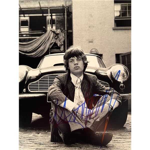 Rolling Stones Mick Jagger signed photo