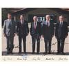 Image 1 : 5 American Presidents signed photo. GFA Authenticated