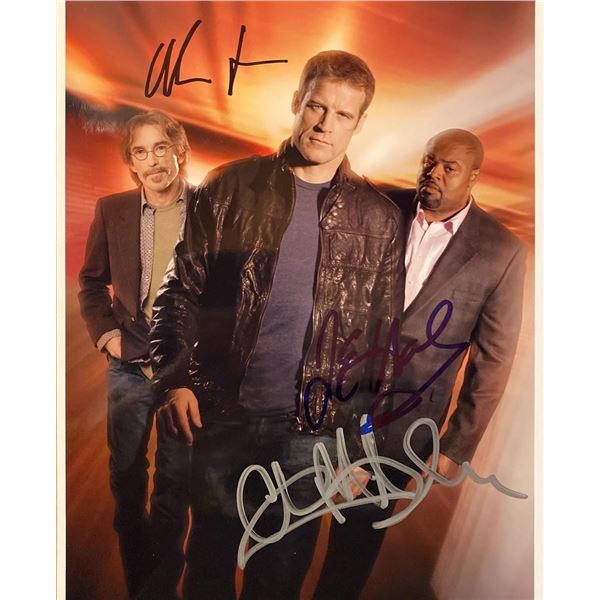 Human Target cast signed photo