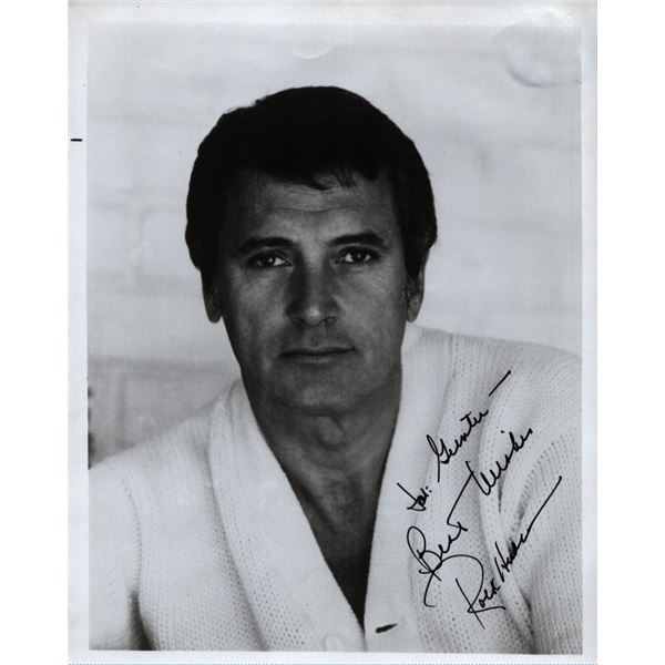 Rock Hudson signed photo