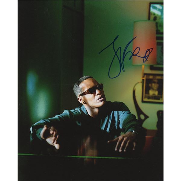 Ray Jamie Foxx signed movie photo