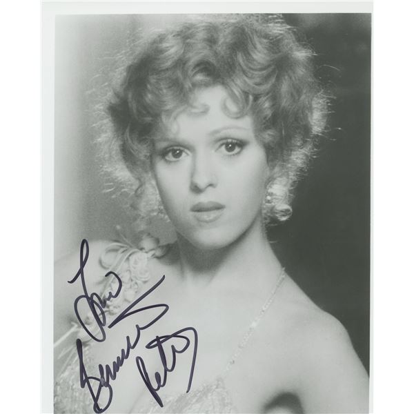 Bernadette Peters signed photo