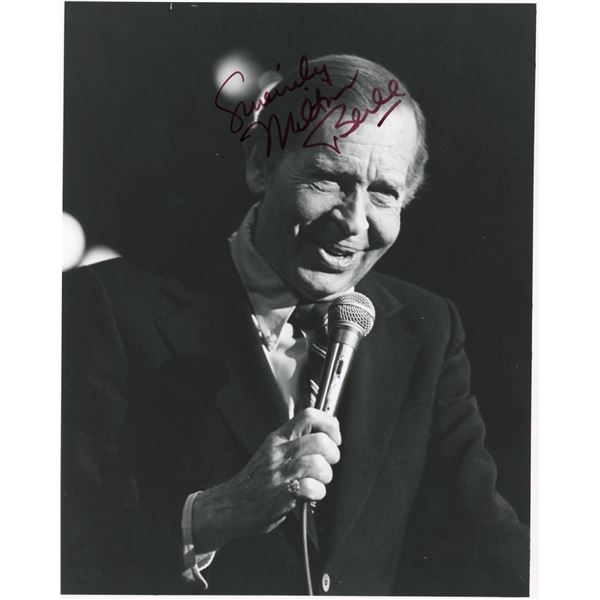 Milton Berle signed photo