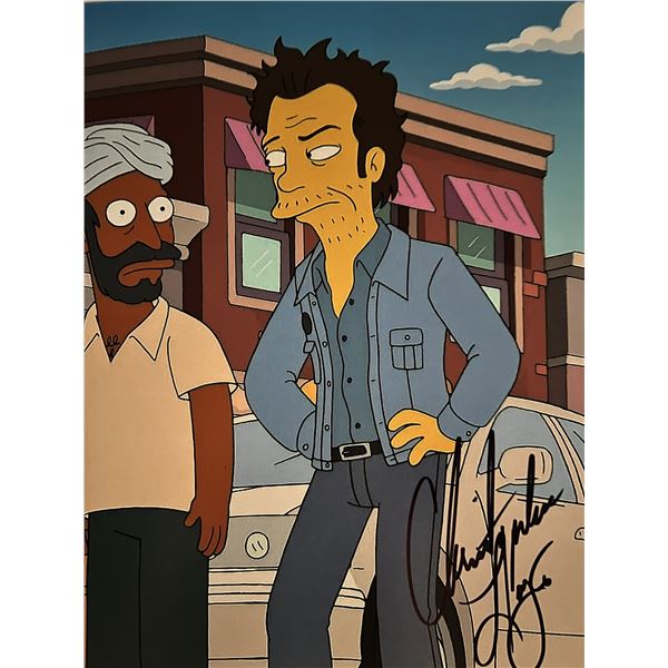 The Simpsons Christopher Lloyd signed photo