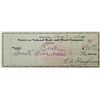 Image 1 : Football Coach Clark Shaughnessy signed check