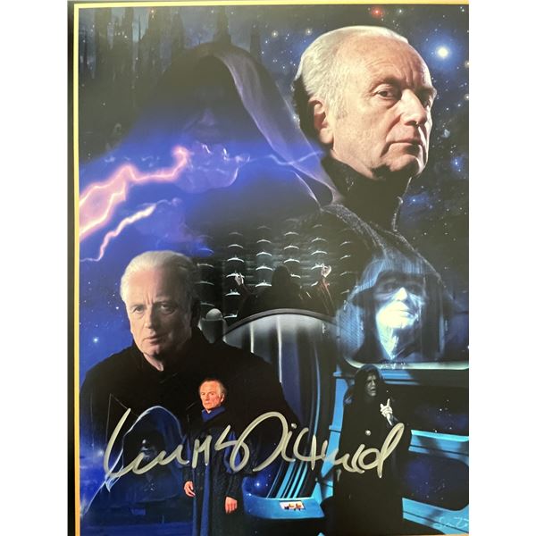 Star Wars Ian McDiarmid signed photo