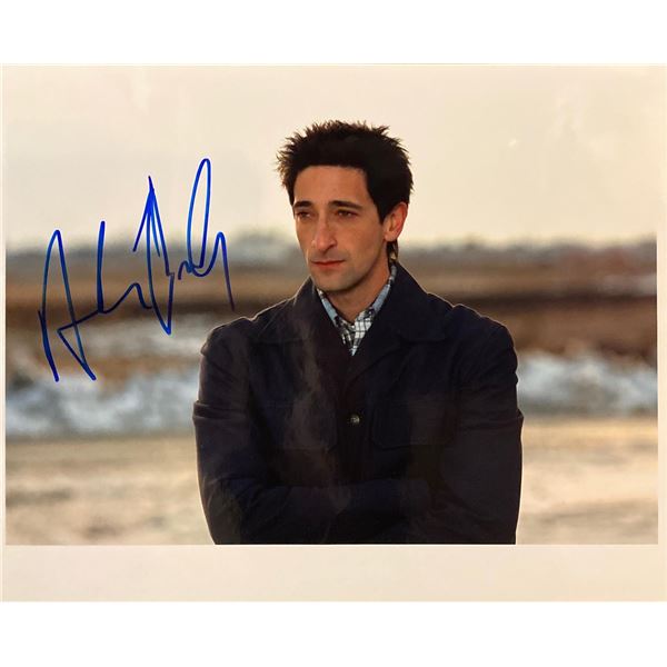 Adrien Brody signed photo