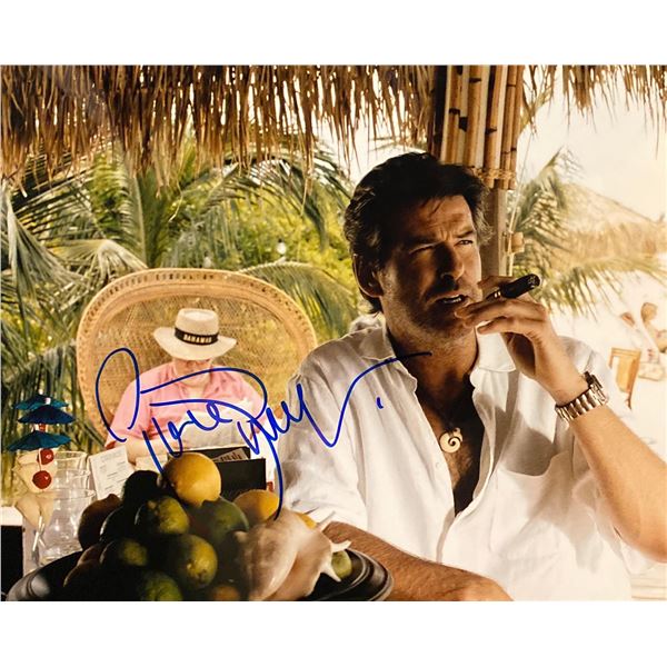 Pierce Brosnan signed  photo