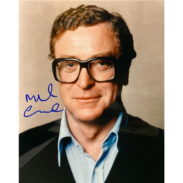 Michael Caine signed photo