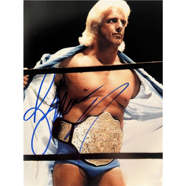 WWE Ric Flair signed photo