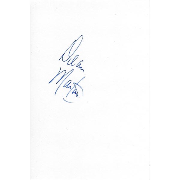 Dean Martin signature cut