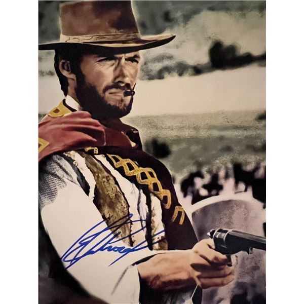 Clint Eastwood signed photo