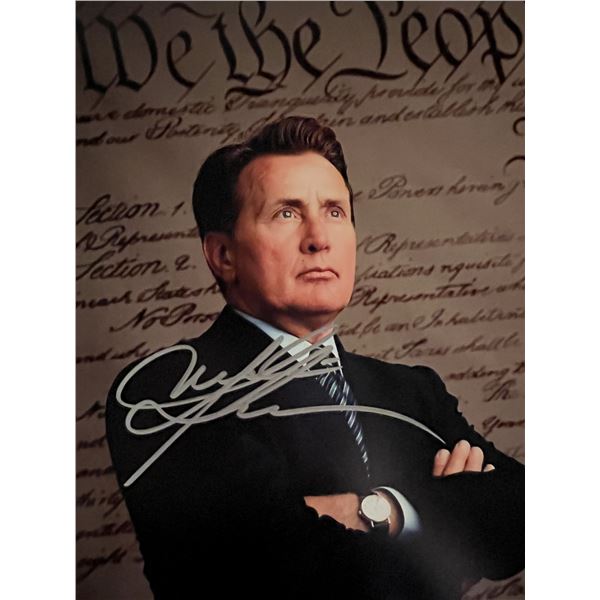 West Wing Martin Sheen signed photo
