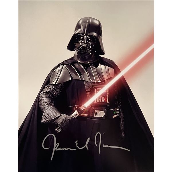 Darth Vader James Earl Jones signed photo