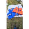 2 life jackets