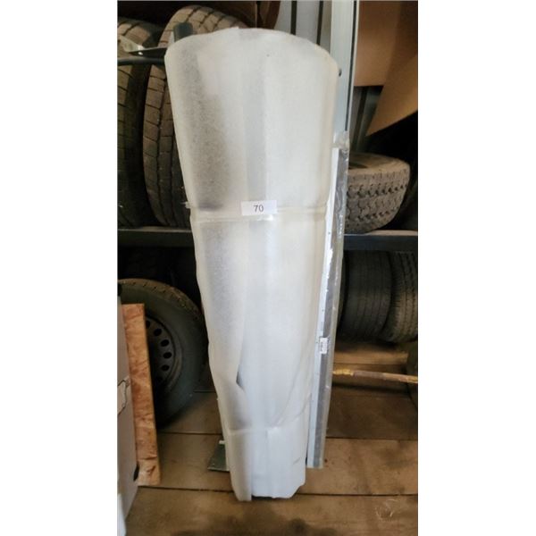 Roll up door shutter 51" x 6' new