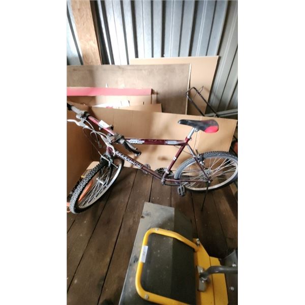 18 speed shimano sis prospector bike