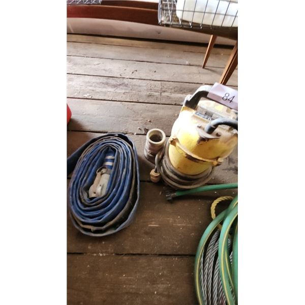 Sump Pump w/ Hose
