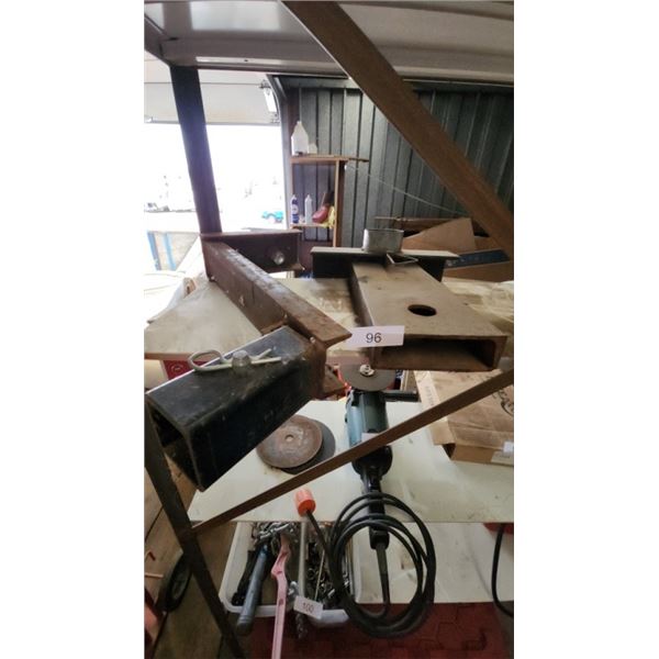 Hitch Extension, Angle Iron