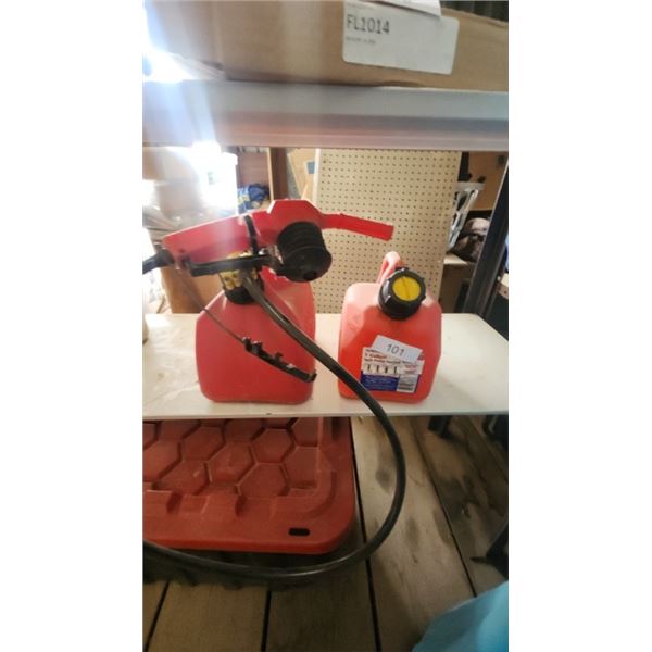 Jerry cans with hand pump