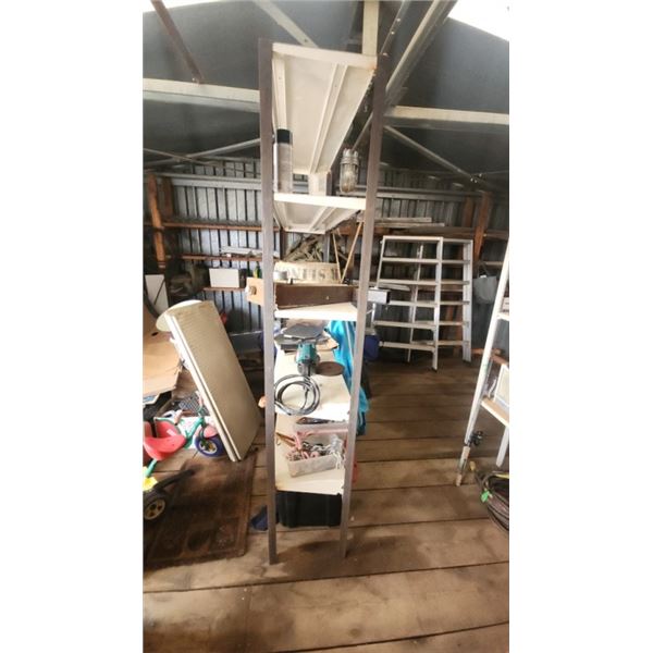 Metal Shelf 48" x 16" x 74"