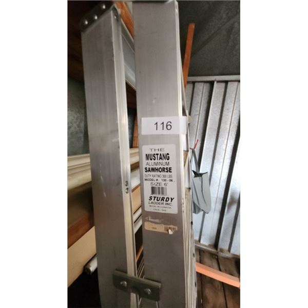 Mustang Aluminum Sawhorse size 6