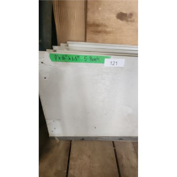 Garage Door Panels 5-9' x 16" x 1.5"