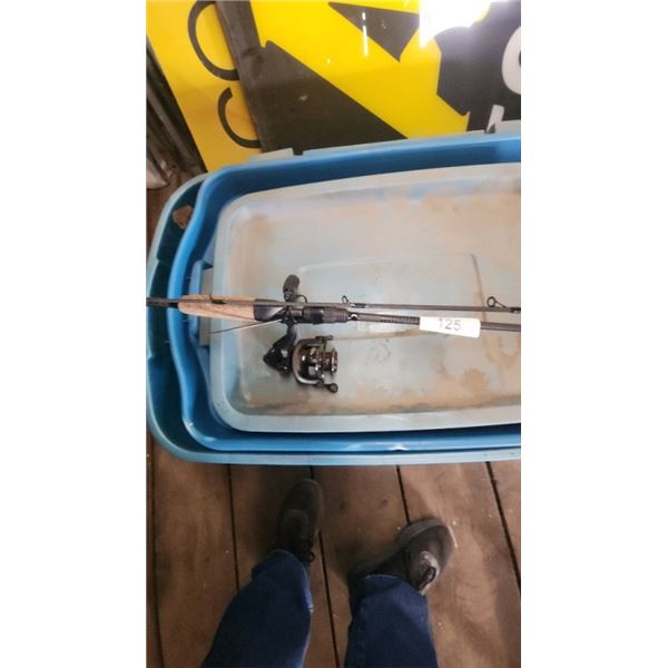 Lunkerhunt fishing rod Missing Front Piece