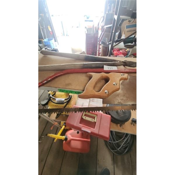 Saw, Pruners , etc