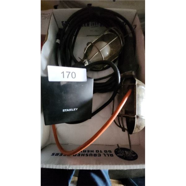 trouble light with stanley timer